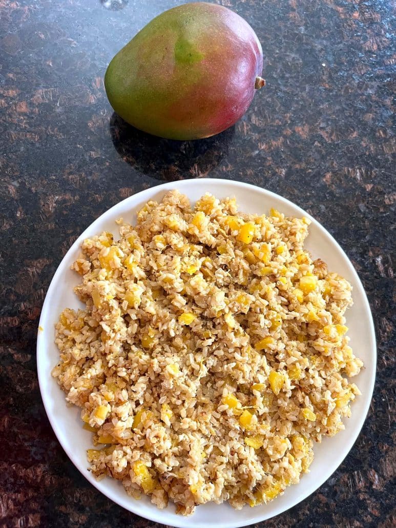 easy mango fried rice