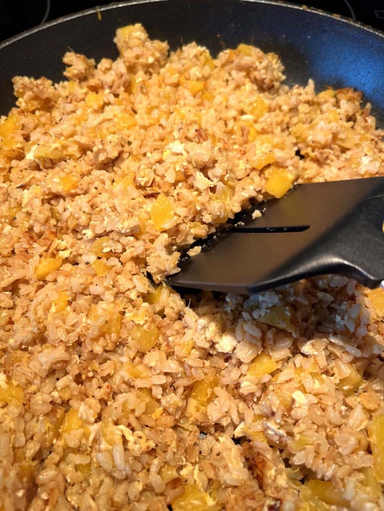 healthy mango fried rice