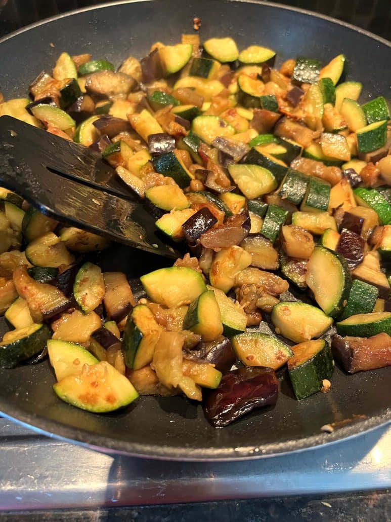 easy pan fried vegetables