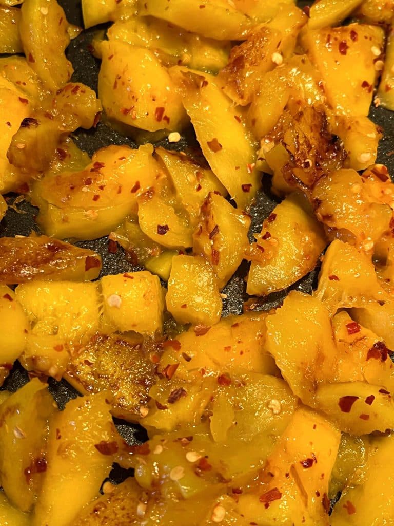 Spicy Fried Mango Recipe