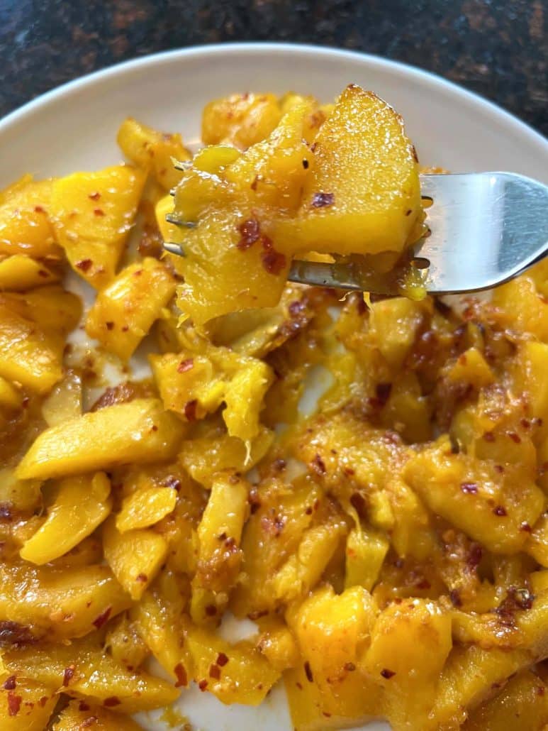 spicy mango dish