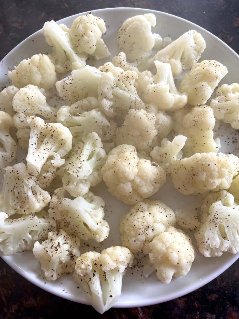 steamed cauliflower recipe