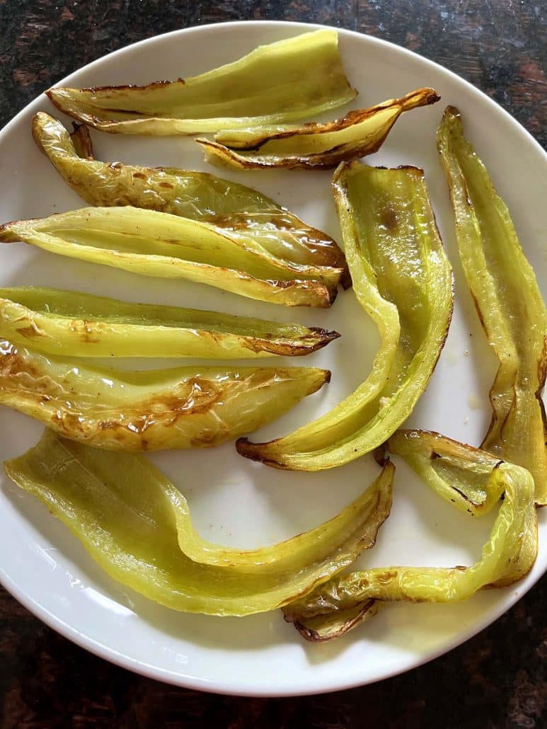 garlic air fryer banana peppers