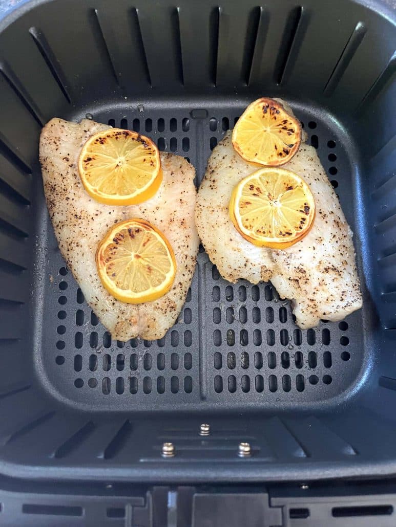 crispy lemon sole in air fryer