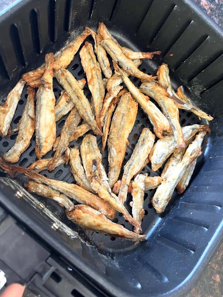 crispy air fryer smelts