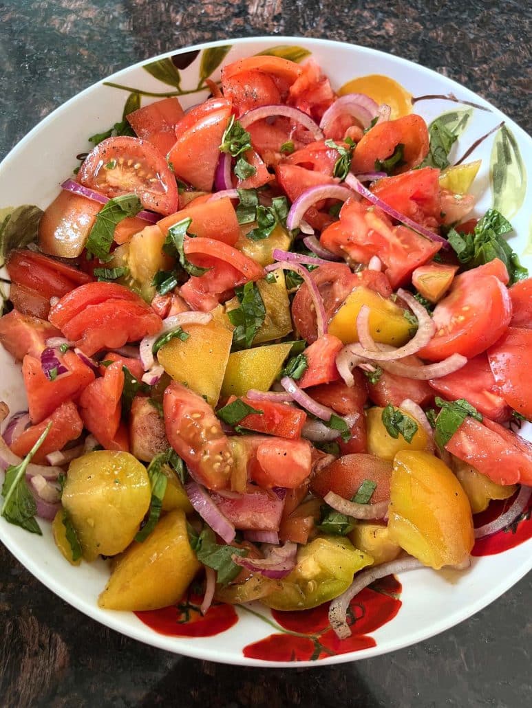 heirloom tomato salad recipe