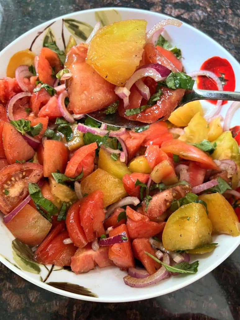 summer tomato salad