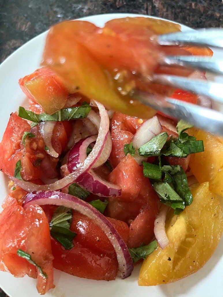 simple tomato salad