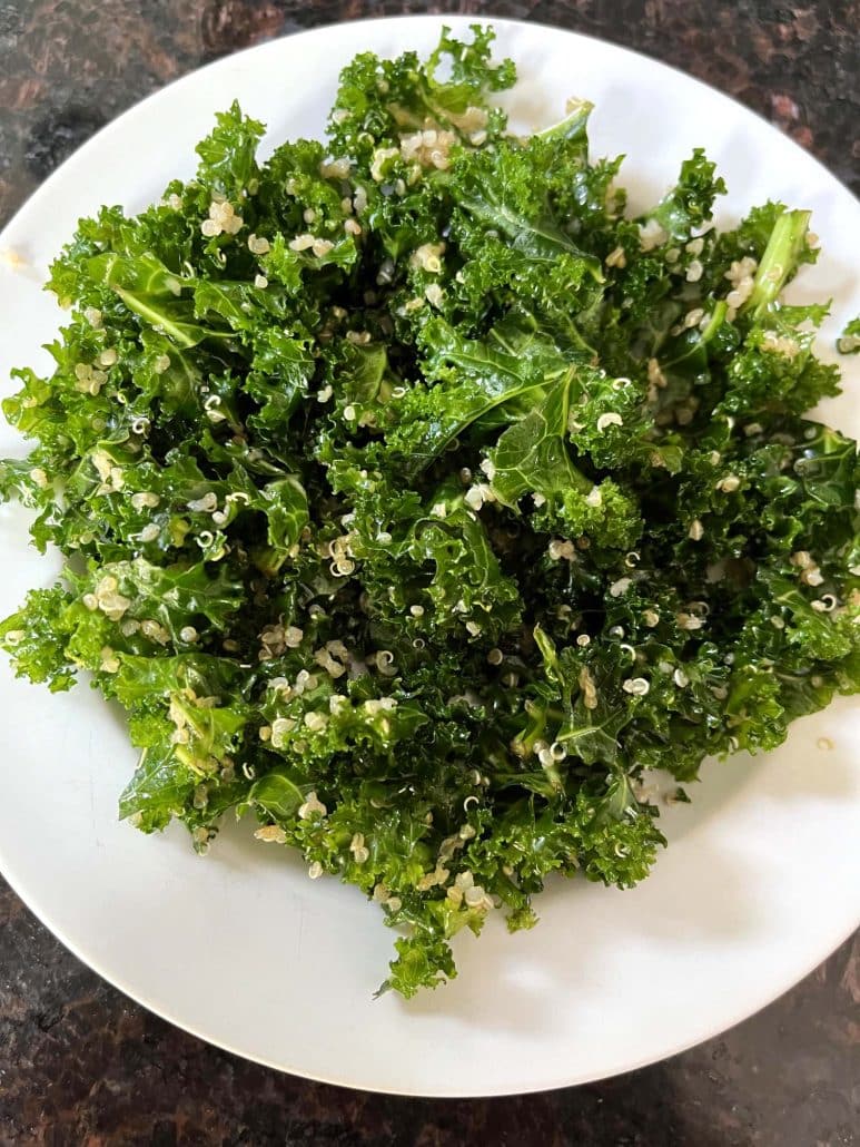 quinoa and kale salad