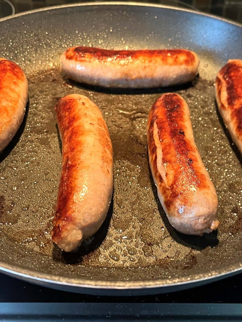 fried bratwurst recipe