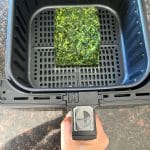 Air Fryer Frozen Spinach