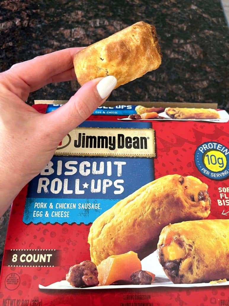 air fryer jimmy dean roll ups